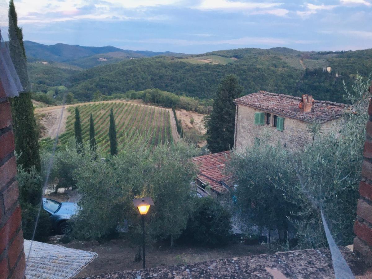 Celle Di Lecchi Nel Chianti Villa San Sano Eksteriør bilde