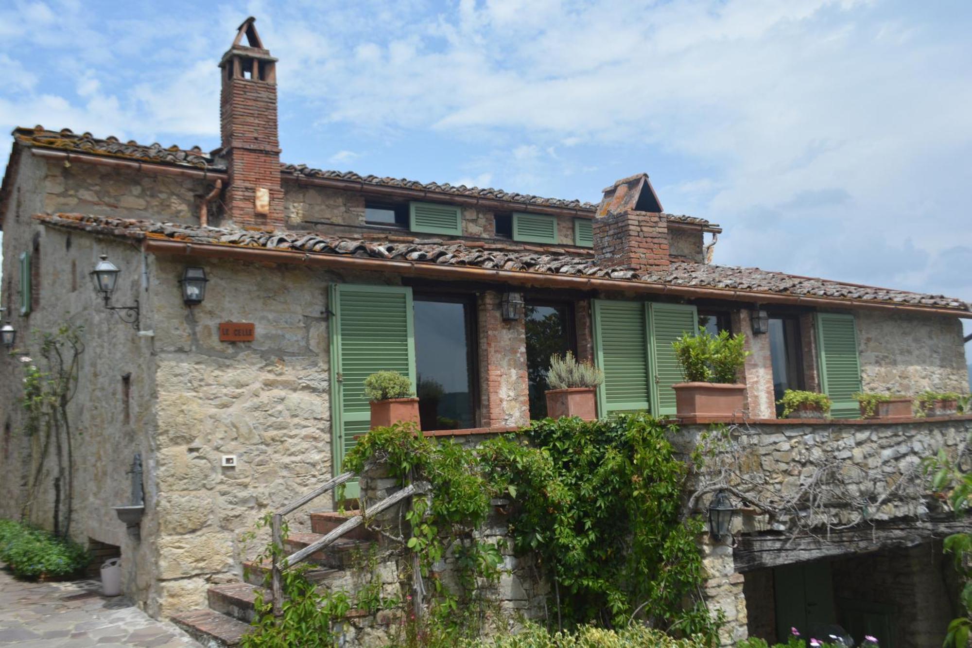Celle Di Lecchi Nel Chianti Villa San Sano Eksteriør bilde