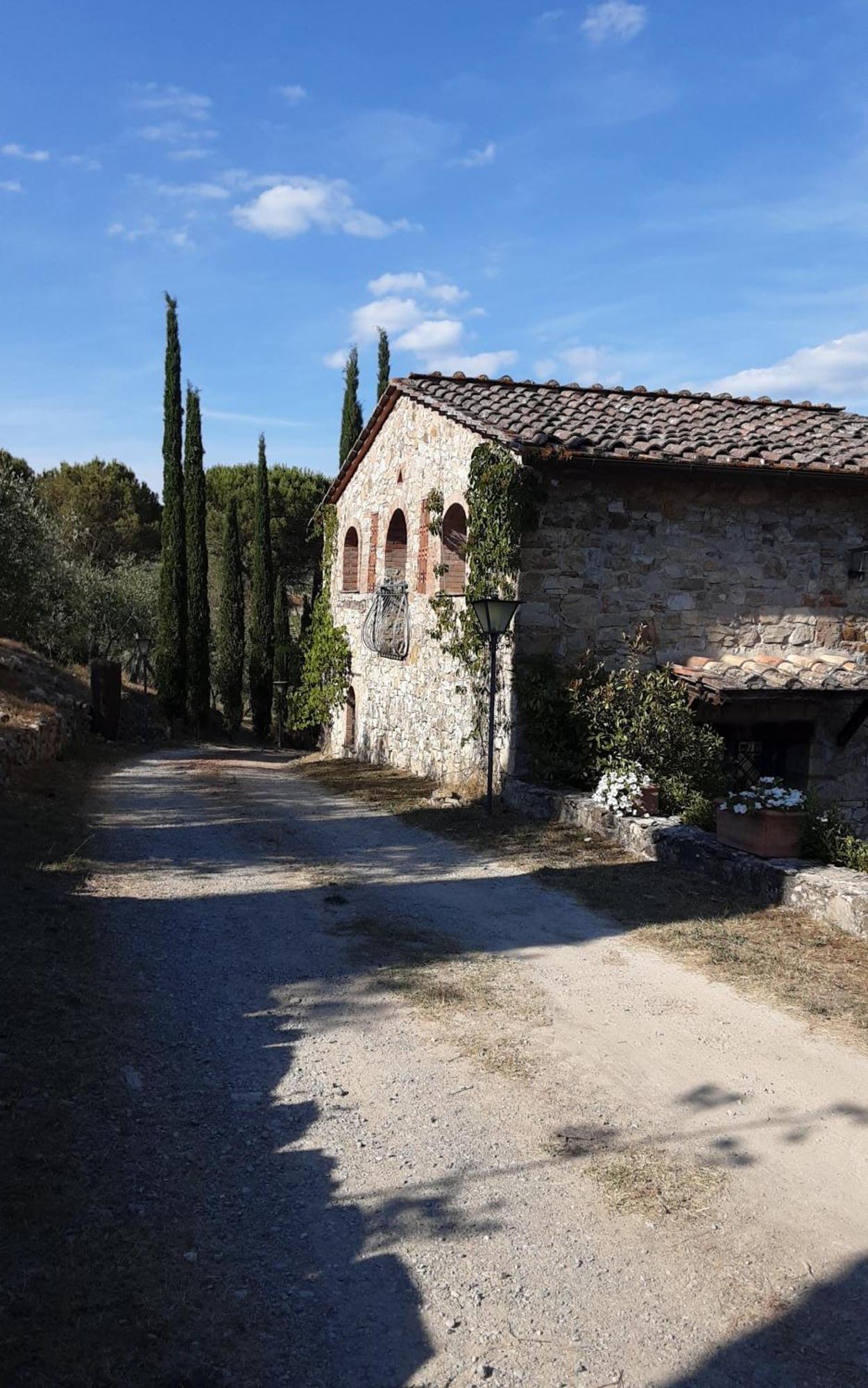 Celle Di Lecchi Nel Chianti Villa San Sano Eksteriør bilde