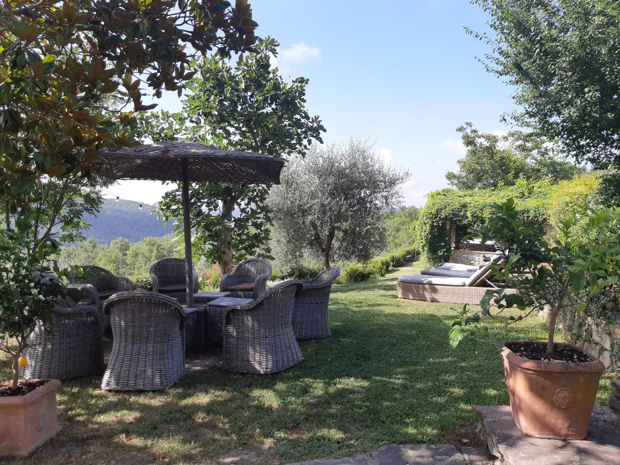 Celle Di Lecchi Nel Chianti Villa San Sano Eksteriør bilde